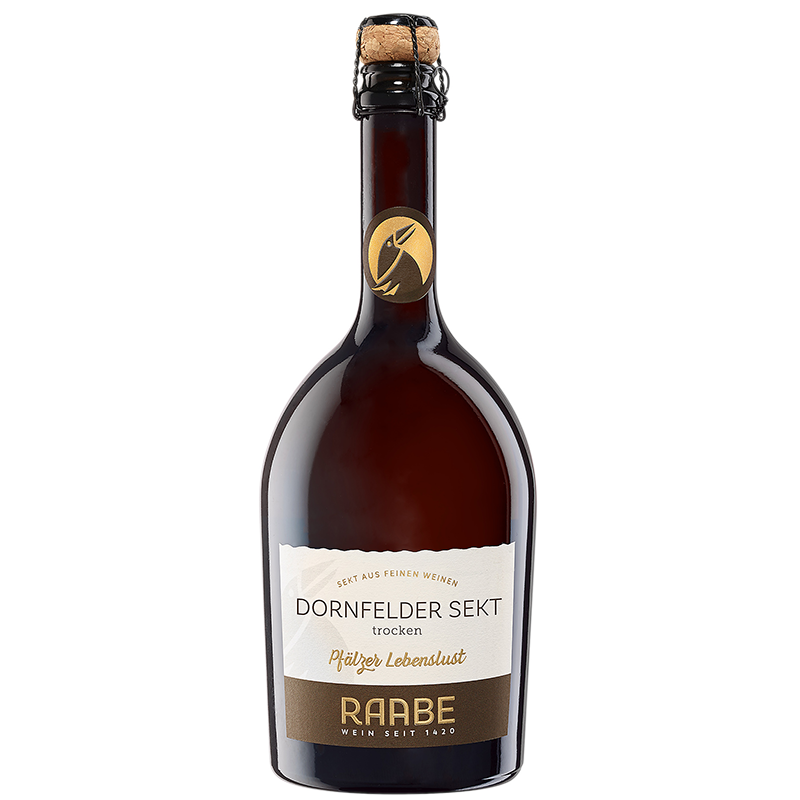 Dornfelder Sekt trocken Pfälzer Lebenslust